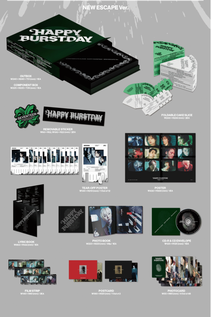 SEVENTEEN 5th Album HAPPY BURSTDAY - obrazek 3