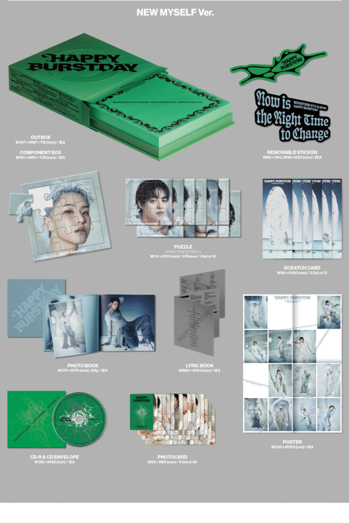 SEVENTEEN 5th Album HAPPY BURSTDAY - obrazek 2