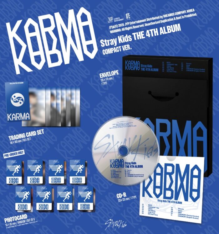 STRAY KIDS 4th Full Album [KARMA] (COMPACT Ver.) - obrazek 2