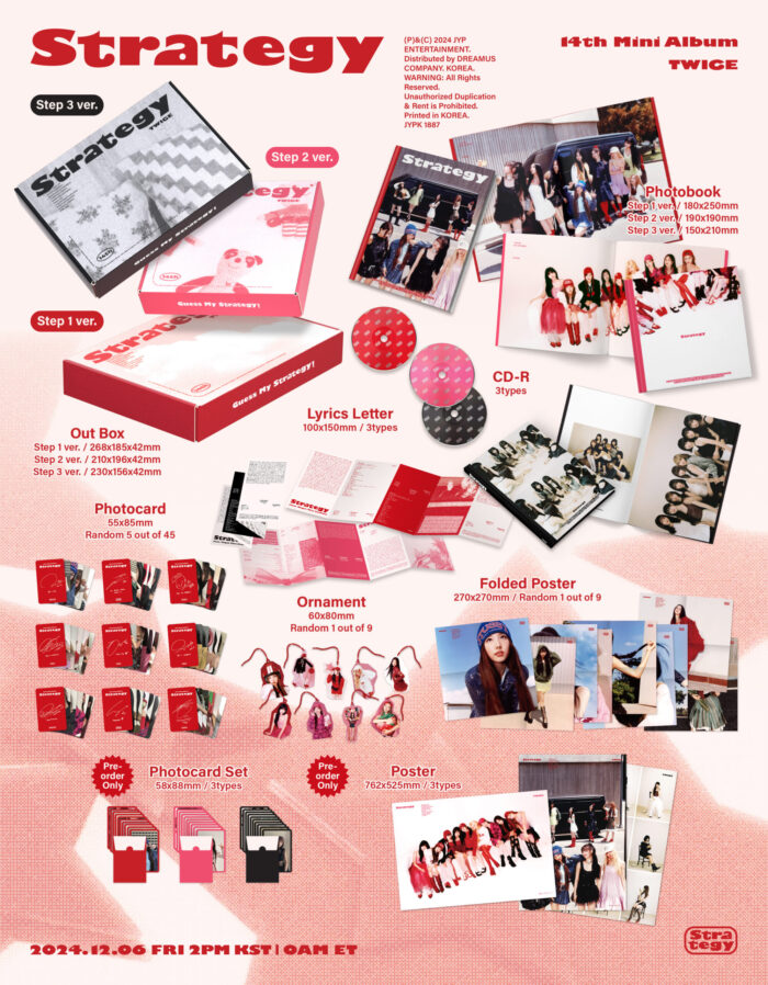 TWICE 14th Mini Album [STRATEGY] - obrazek 2