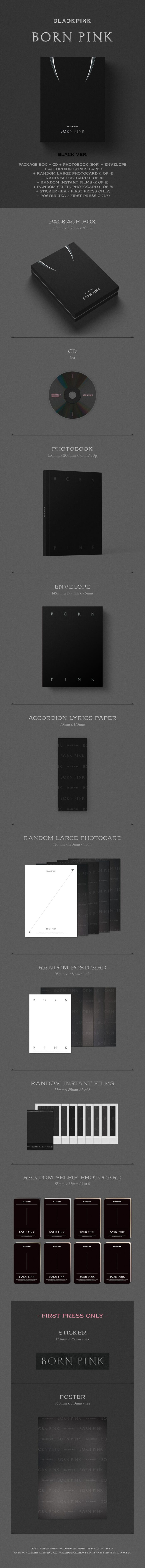 BLACKPINK 2nd Album [BORN PINK] (BOX SET Ver.) - obrazek 2
