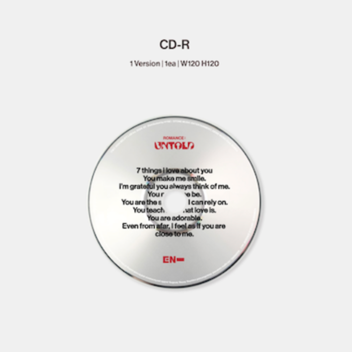 ENHYPEN [ROMANCE: UNTOLD] (ENGENE Ver.) - obrazek 7
