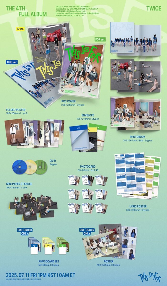 TWICE 4th Full Album [THIS IS FOR] - obrazek 2