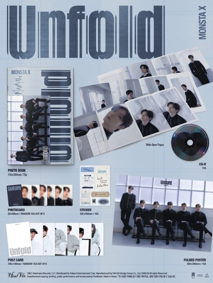 MONSTA X - ENGLISH ALBUM [Unfold] - obrazek 4