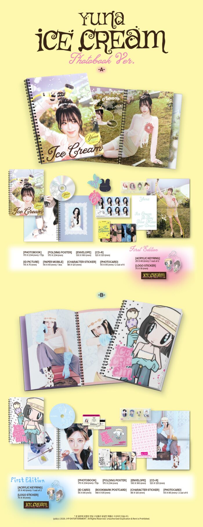 YUNA (ITZY) Ice Cream (Photobook Ver.) - obrazek 2
