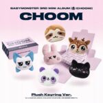 BABYMONSTER 3rd Mini Album [CHOOM] (Plush Keyring Ver.)