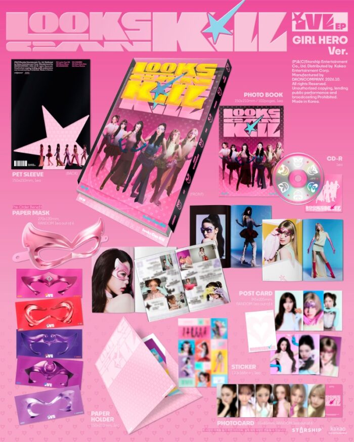 IVE 5th EP [Looks Can Kill] (GIRL HERO Ver.) - obrazek 2