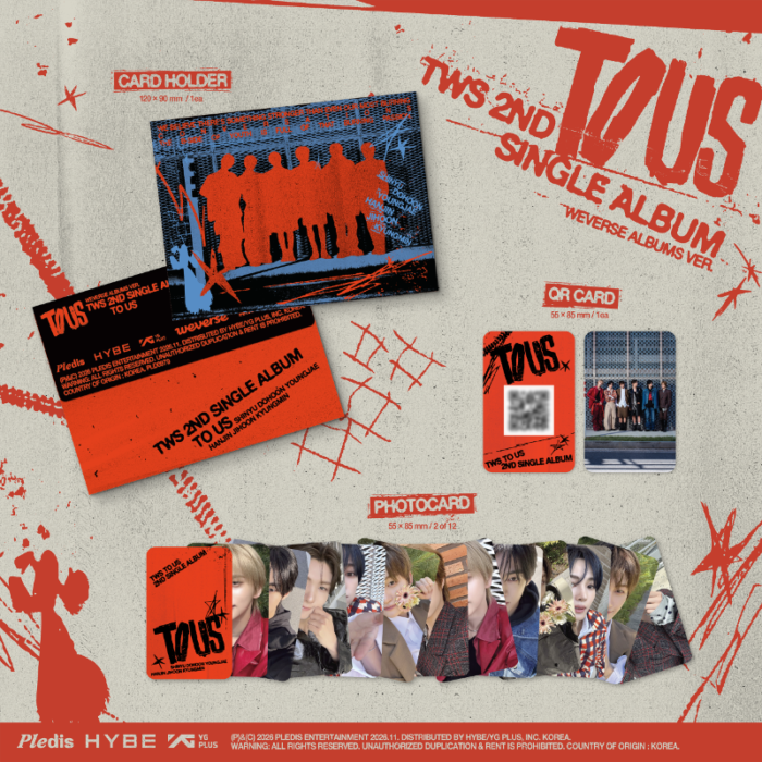 TWS - 2nd Single Album [TO US] (Weverse Albums ver.) + Weverse Gift - obrazek 2