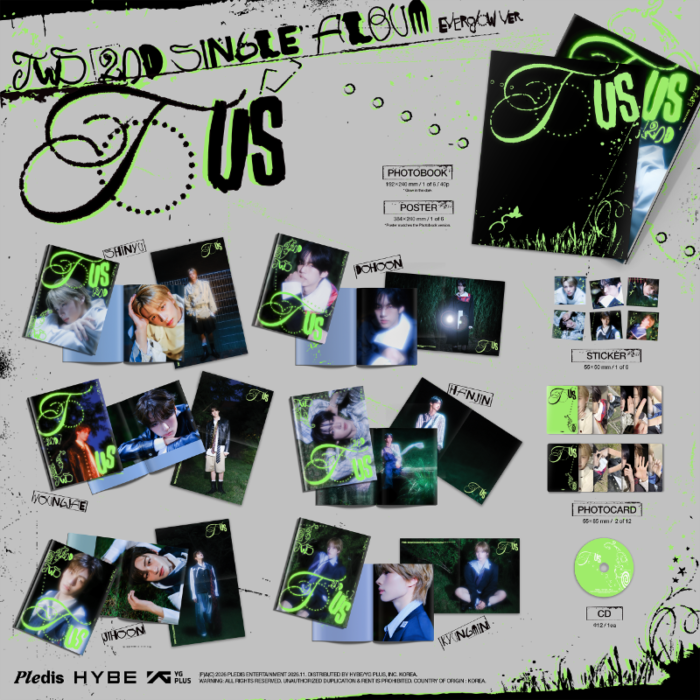 TWS - 2nd Single Album [TO US] (Everglow Ver.) + Weverse Gift - obrazek 2