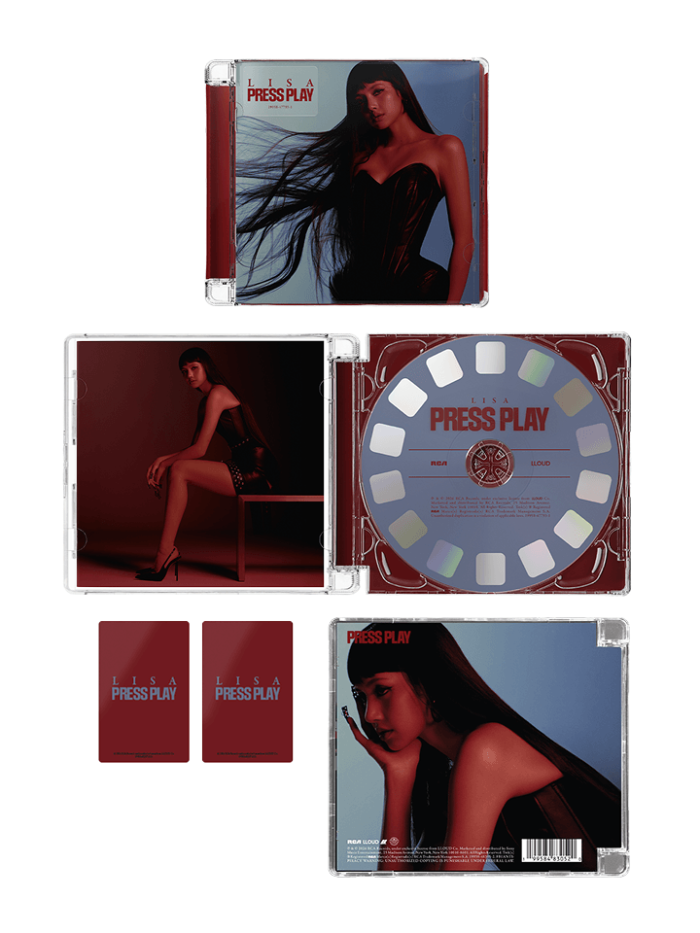 LISA - [PRESS PLAY] (CD)  (Weverse Gift) - obrazek 2