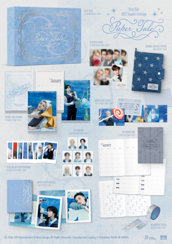 Stray Kids - 2027 Season's Greetings [Paper Tale] - obrazek 2